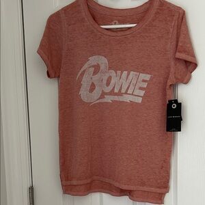 Lucky Brand Rust Graphic Tee